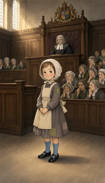 Goody in a courtroom