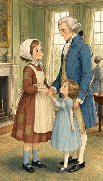 Goody with a young girl